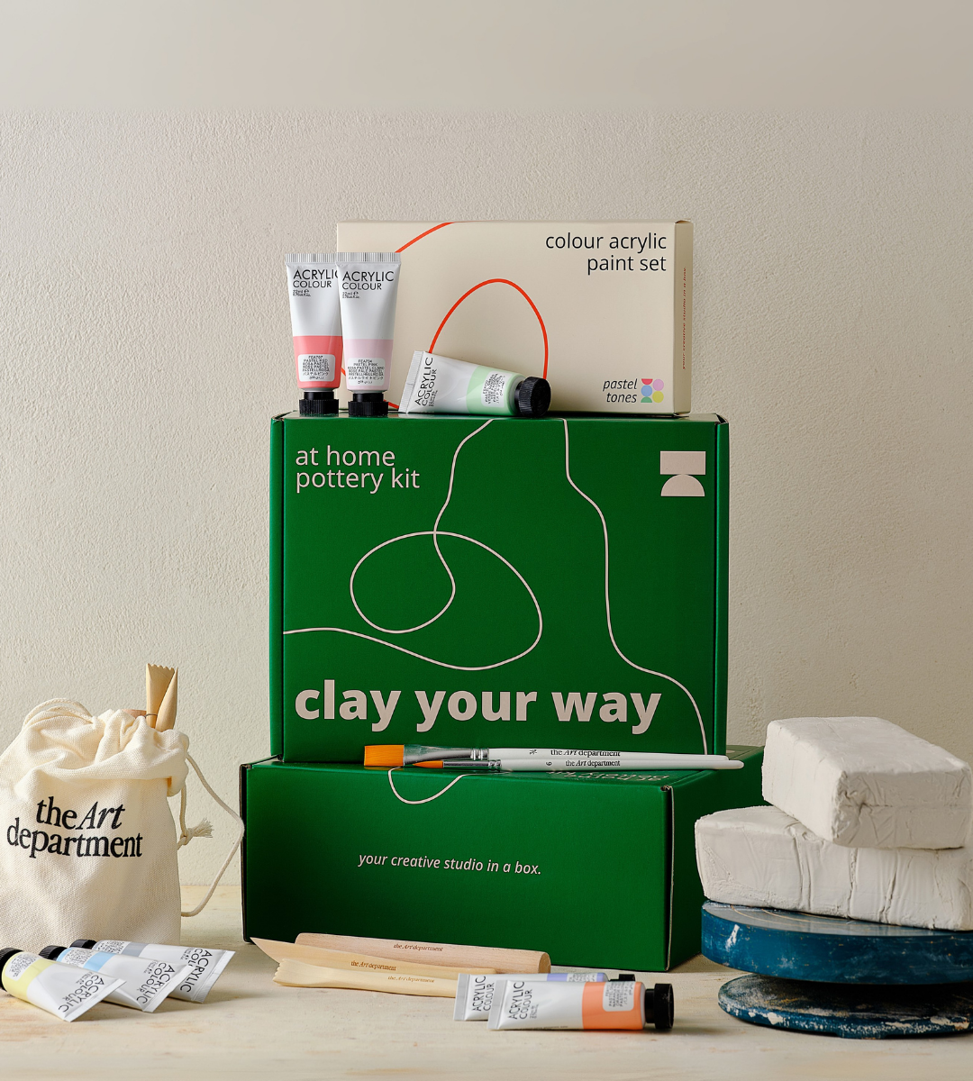 At Home Clay Kit - The Art Department