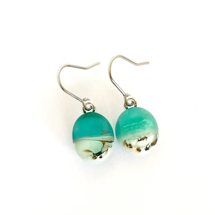 Drop Earrings - Ocean Essence - A Fiery Heart
