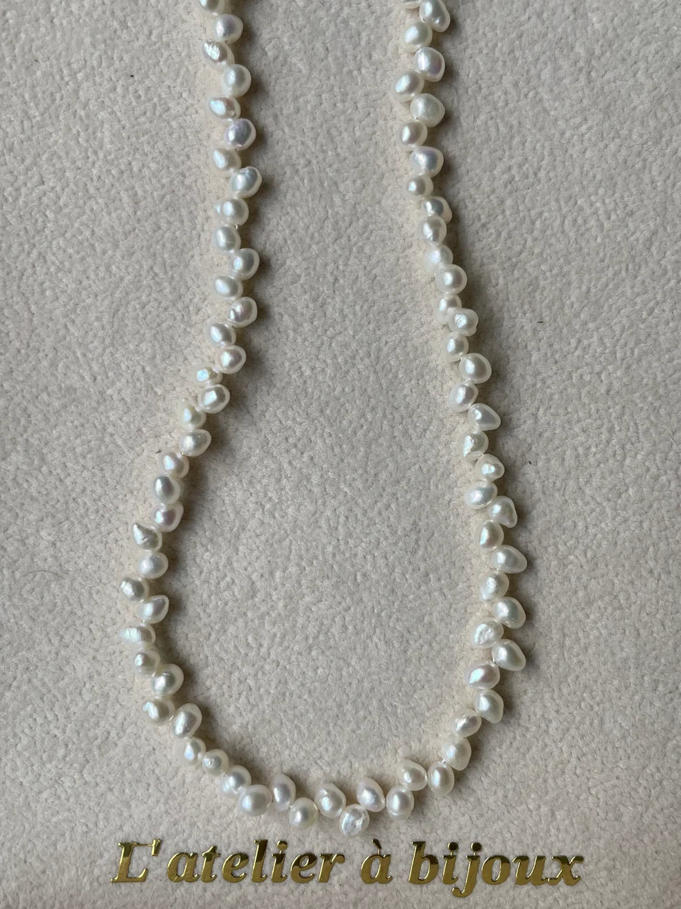 Flora Pearl Necklace - Latelier a bijoux