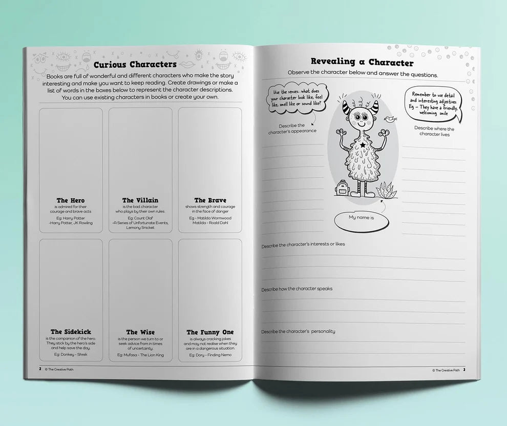 Kids Activity Book - Plug Into series - The Creative Path