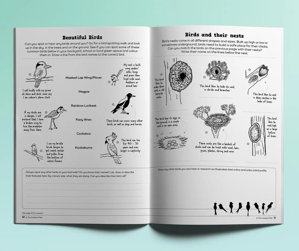 Kids Activity Book - Plug Into series - The Creative Path