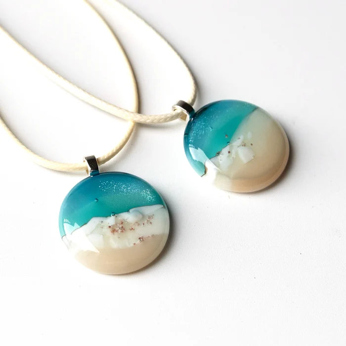 Necklace - Ocean Essence - A Fiery Heart