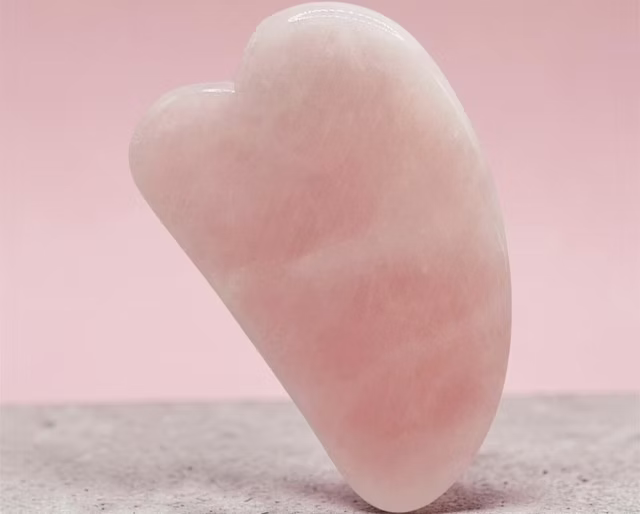 Rose Quartz Gua Sha - Rosie & Joes