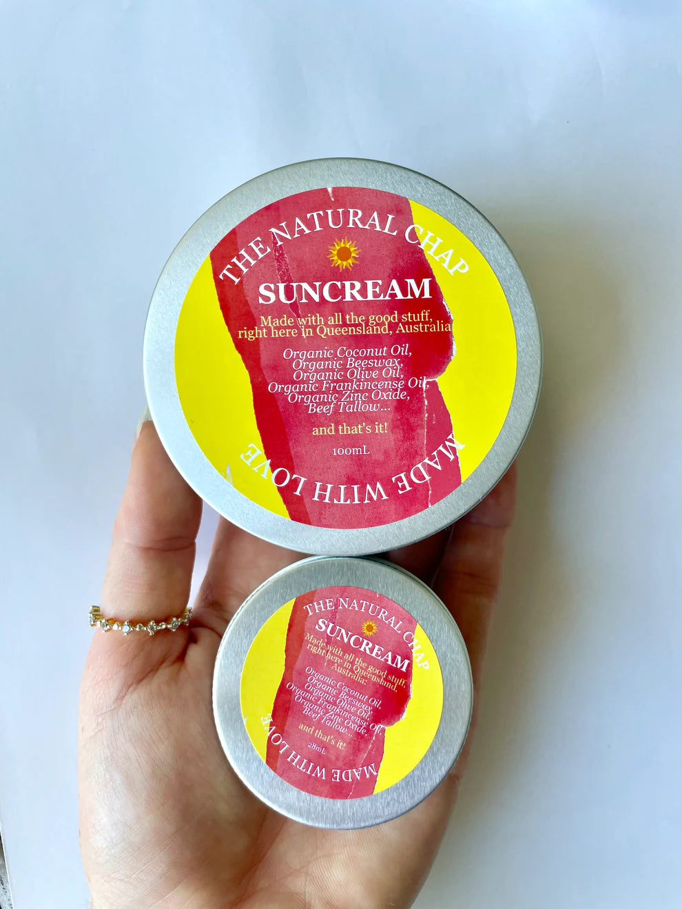 Suncream - The Natural Chap