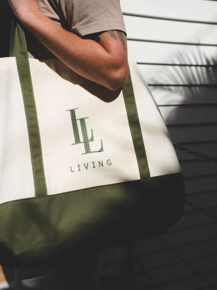 Extra Large Tote Bag - Canvas - Living Laundry