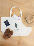 Extra Large Tote Bag - Canvas - Living Laundry